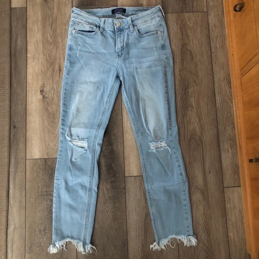NWOT Just USA Light Skinny Jeans Mid Rise SZ 27